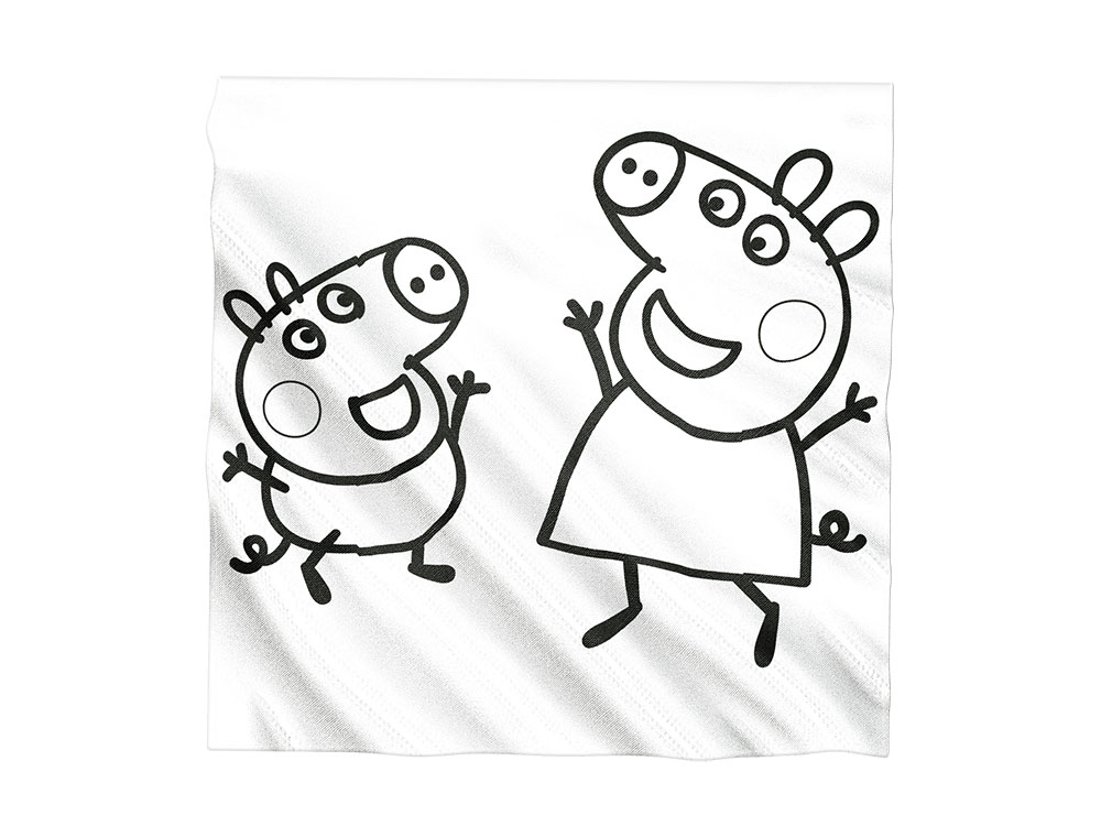 Peppa Pig komplekt seebipliiatsite ja väikese rätikuga - Image 3