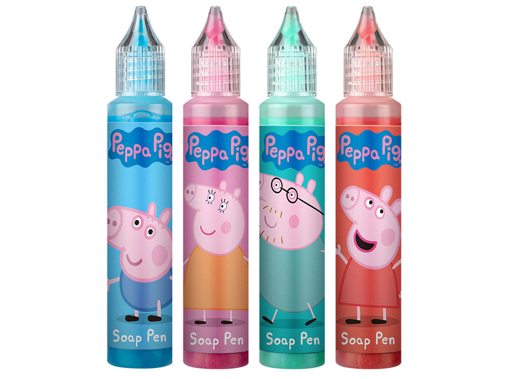 Peppa Pig komplekt seebipliiatsite ja väikese rätikuga - Image 2