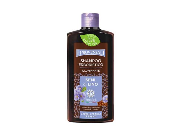 I Provenzali Linaseemne šampoon värvitud ja kahjustatud juustele, 250ml