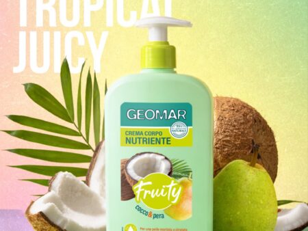 FRUITY Kookose- ja pirniga toitev kehakreem 500ml